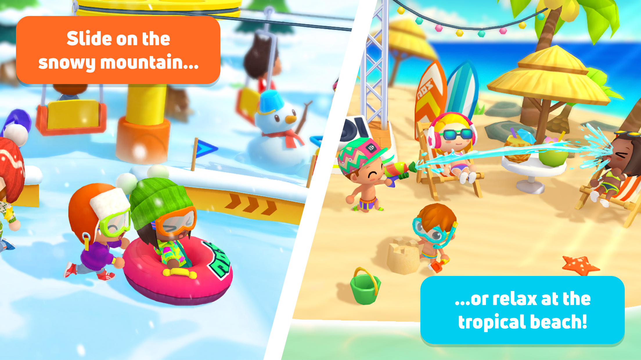 Vacation Hotel Stories Game Screenshot