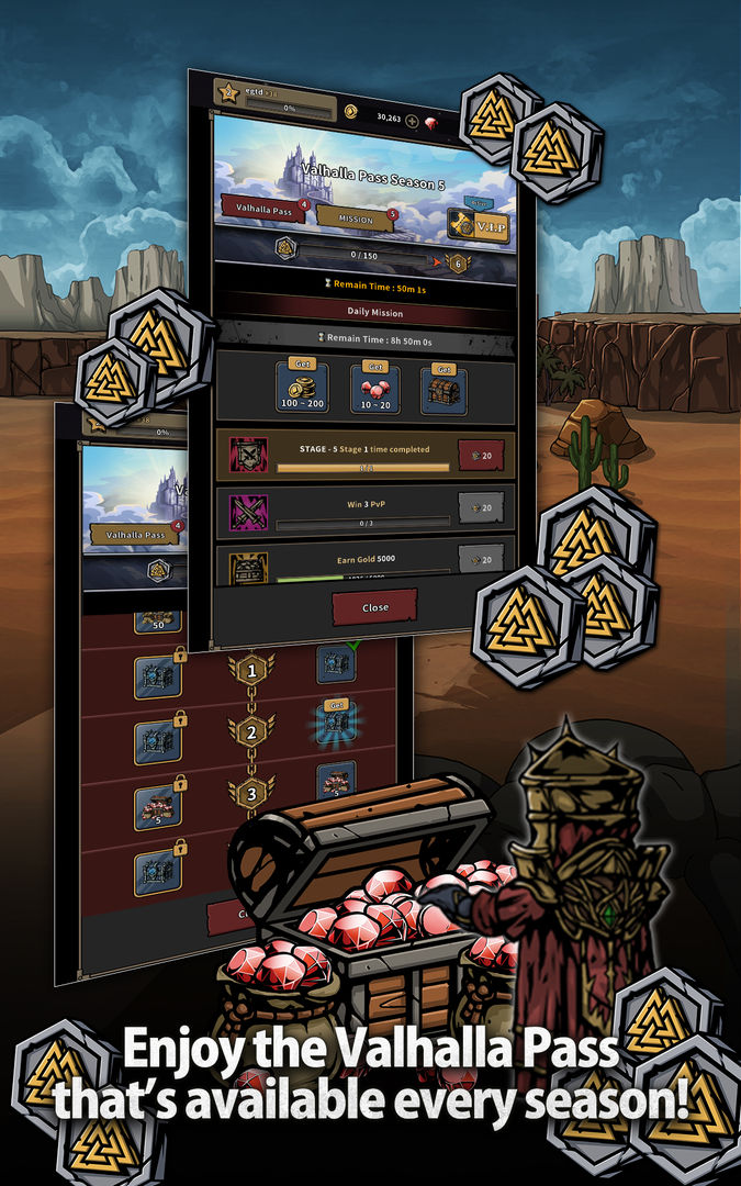 Titan Slayer: Card RPG screenshot game