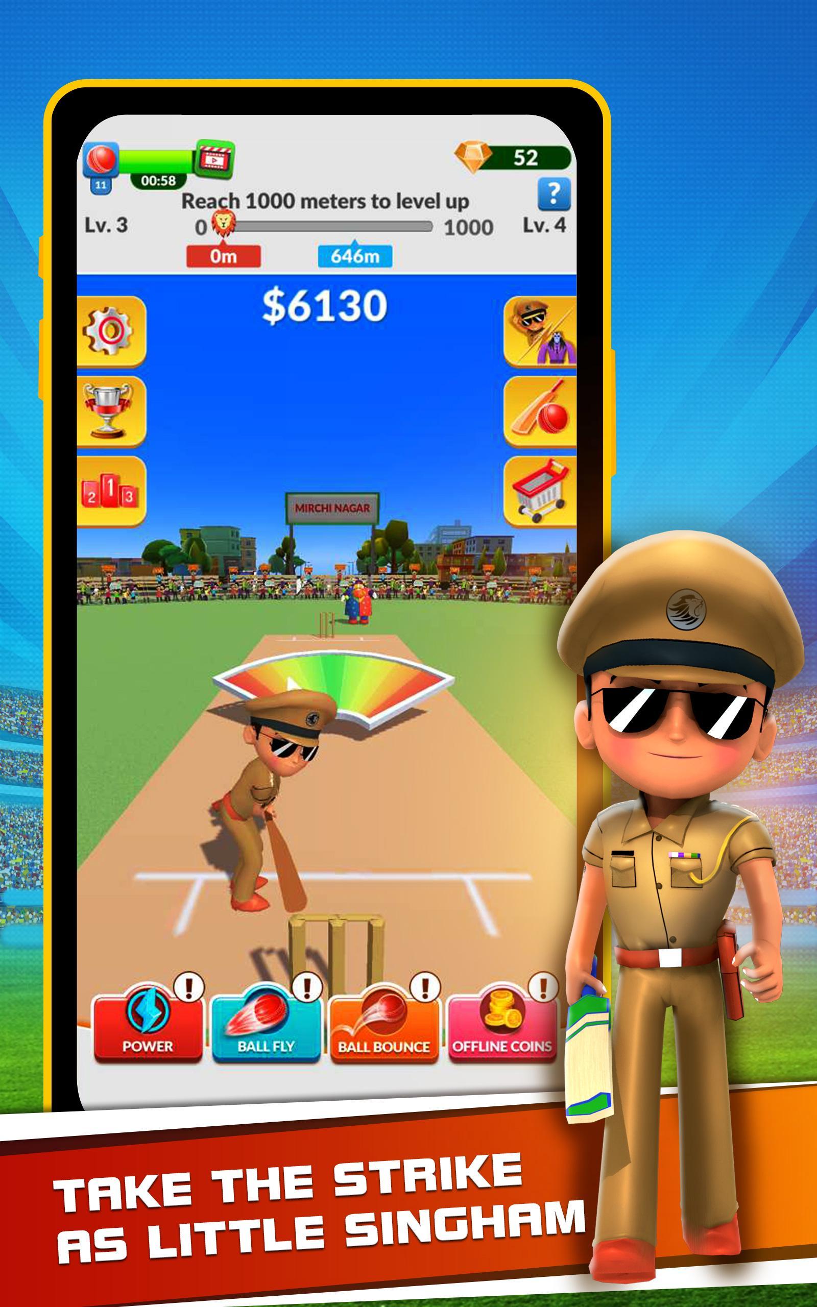 Little Singham Cricket ภาพหน้าจอเกม