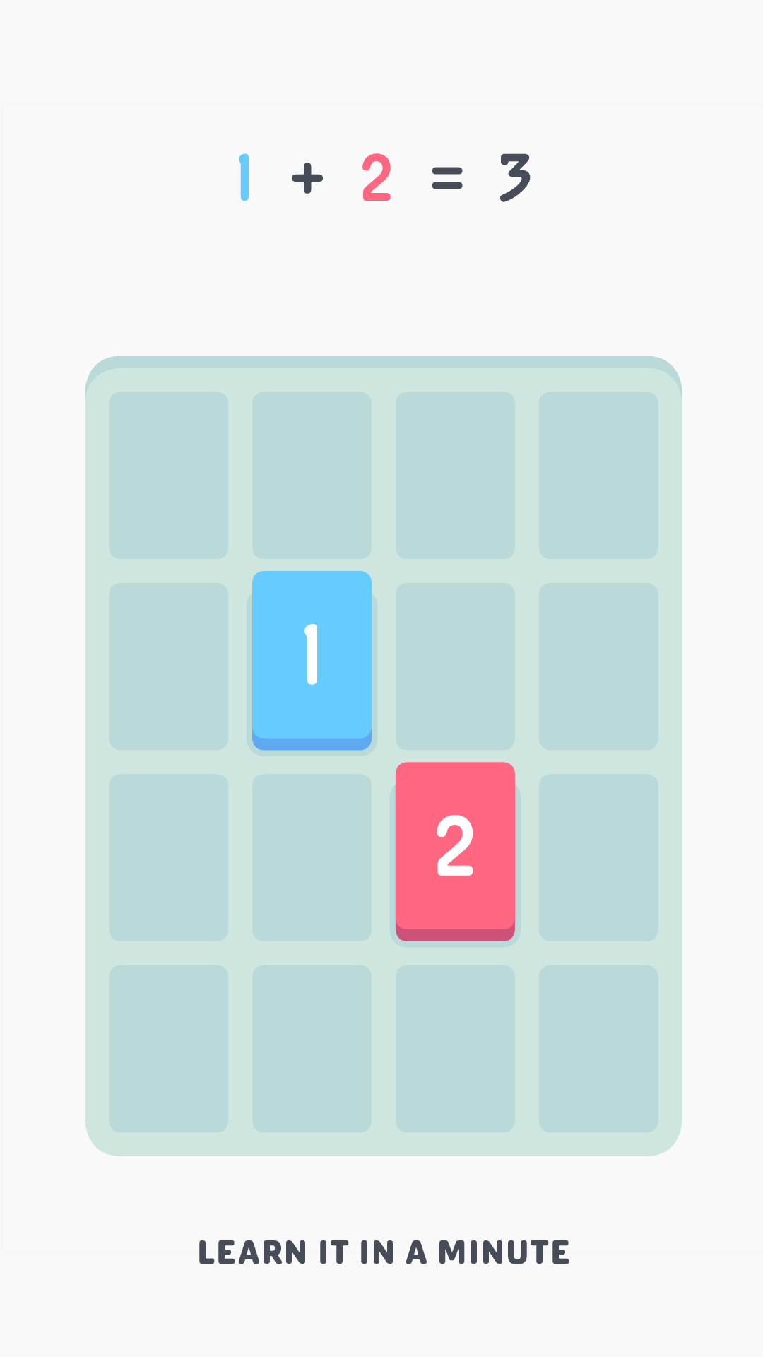 Threes! screenshot game