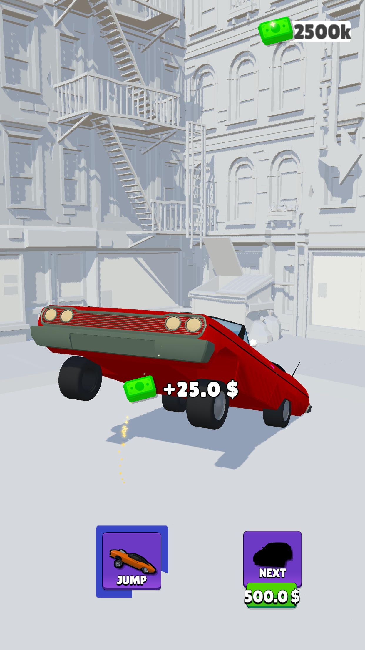 Скриншот игры Idle Lowrider - Hopping Cars