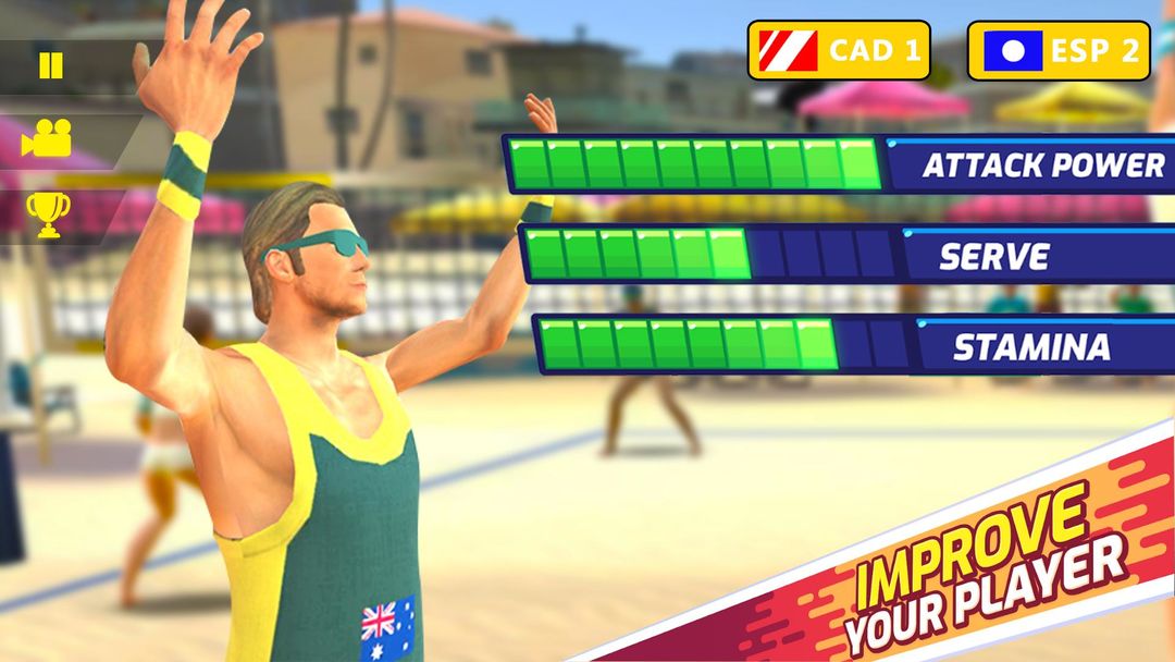 Volleyball : Spike Master screenshot game