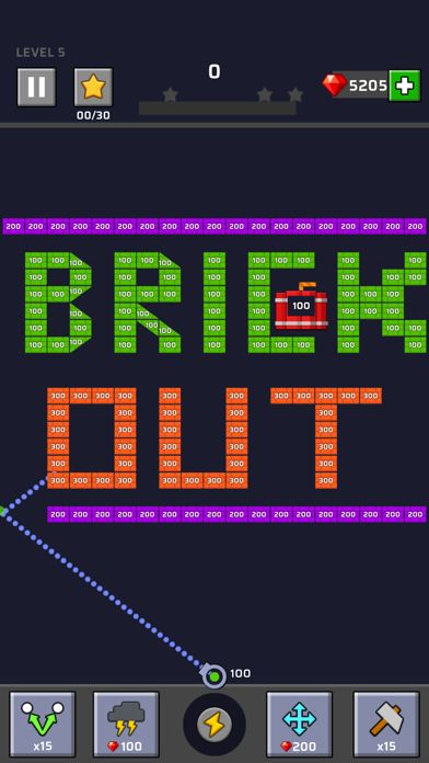 Brick Out - Shoot the ball ภาพหน้าจอเกม