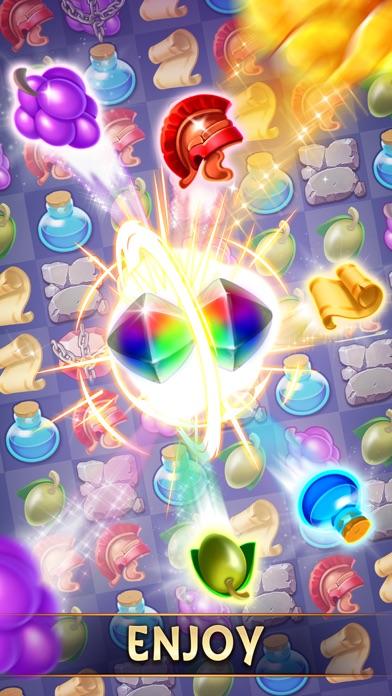 Jewels of Rome・Match-3 Gems ภาพหน้าจอเกม