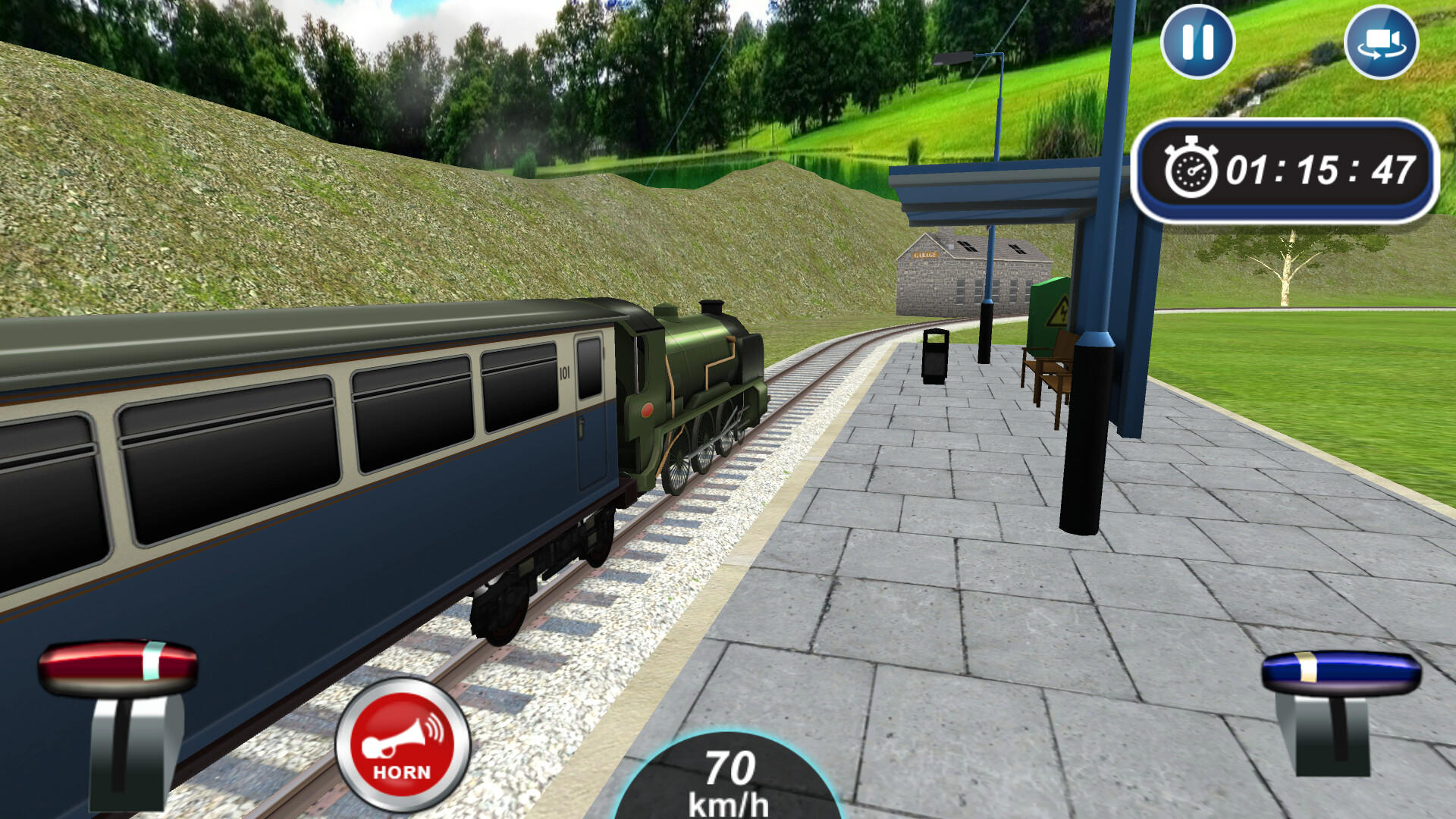 Eastern Europe Train Sim 2 게임 스크린 샷