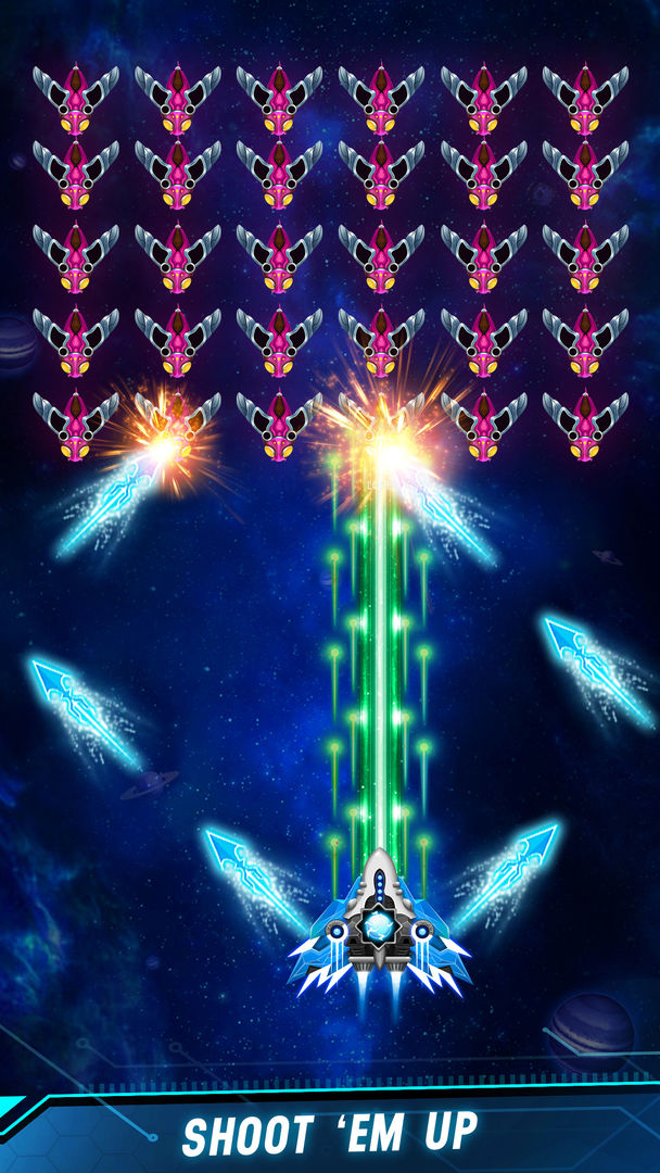Galaxy Attack: Space Shooter遊戲截圖