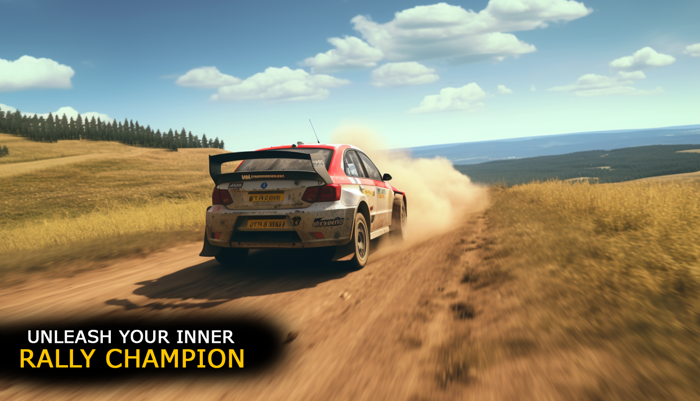 Скриншот игры Rally Car racing PRO