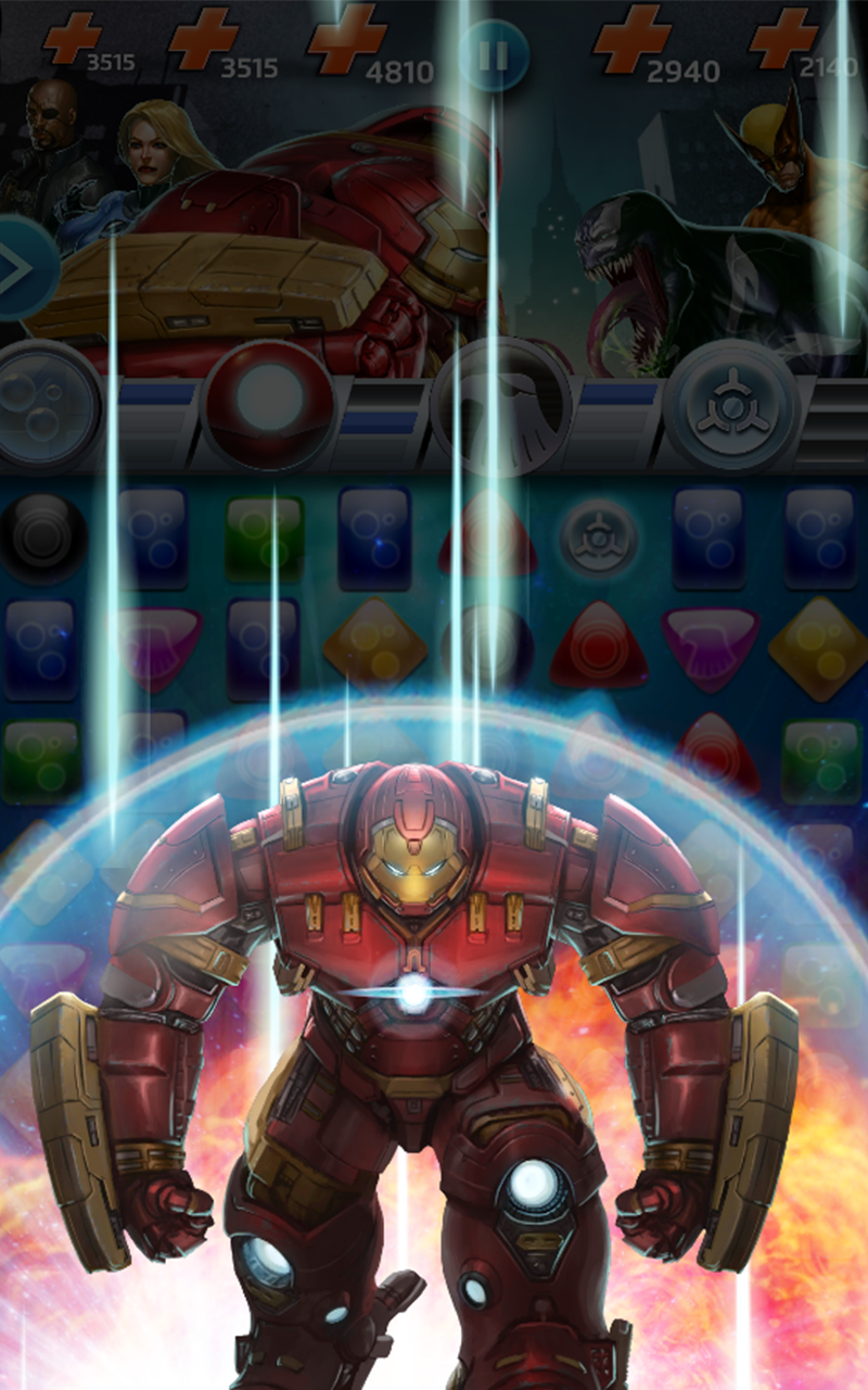 MARVEL Puzzle Quest: 加入超级英雄大战! 遊戲截圖