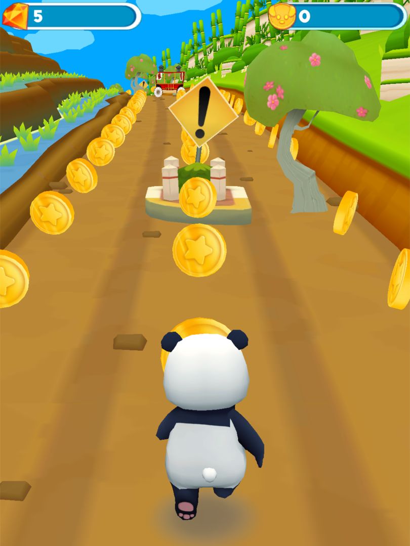 Baby Panda Run遊戲截圖