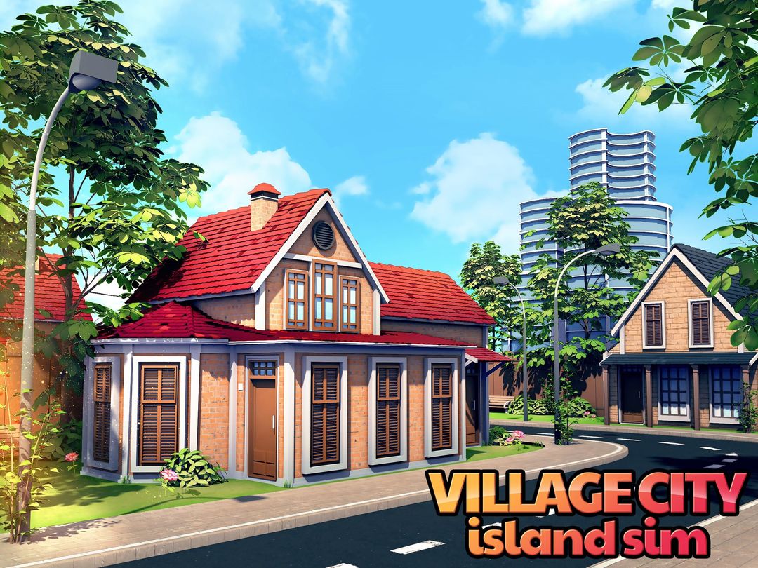Screenshot of Village Island City Simulation