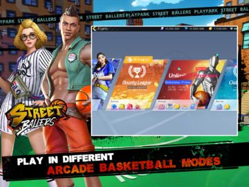 StreetBallers Playpark Game Screenshot