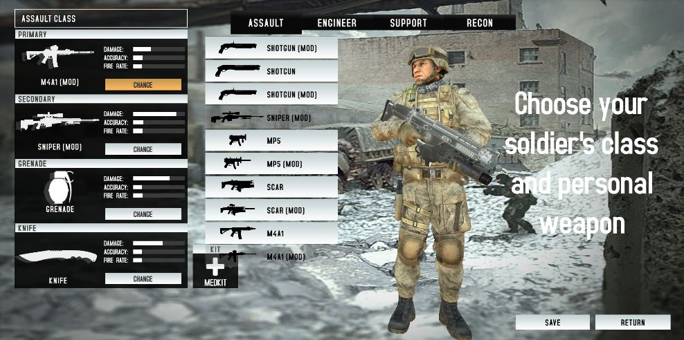 Screenshot of Infinity Strike - Online FPS
