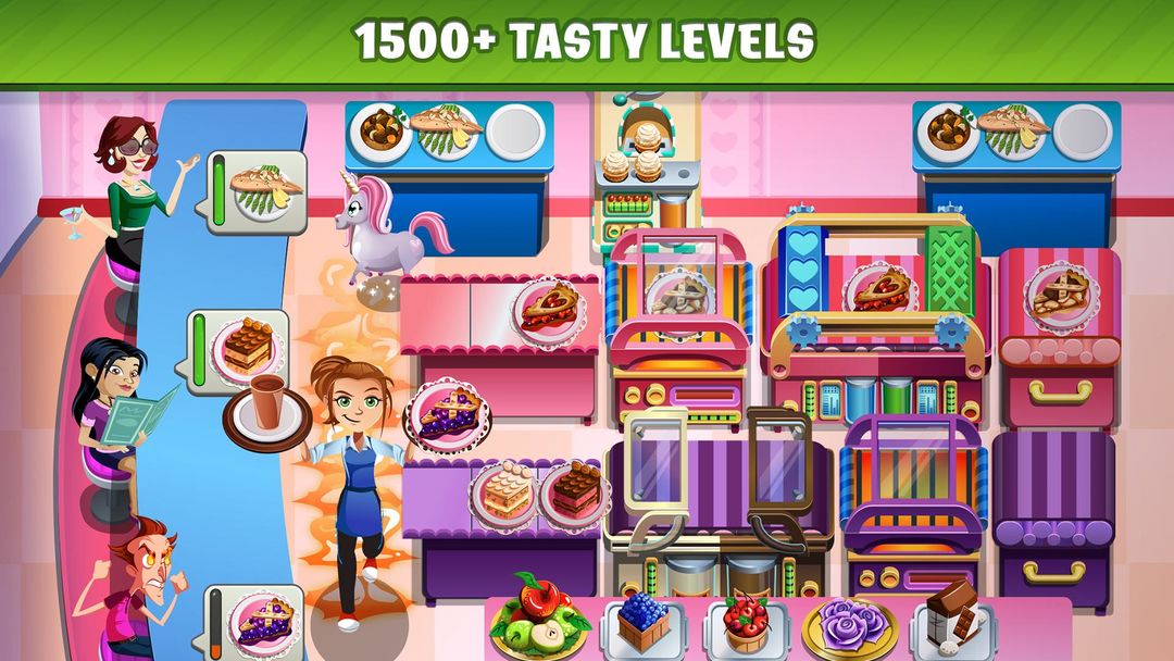 Screenshot of Cooking Dash
