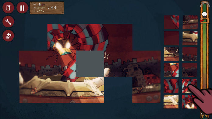 Cuplikan Layar Game The Inner World - The Puzzle
