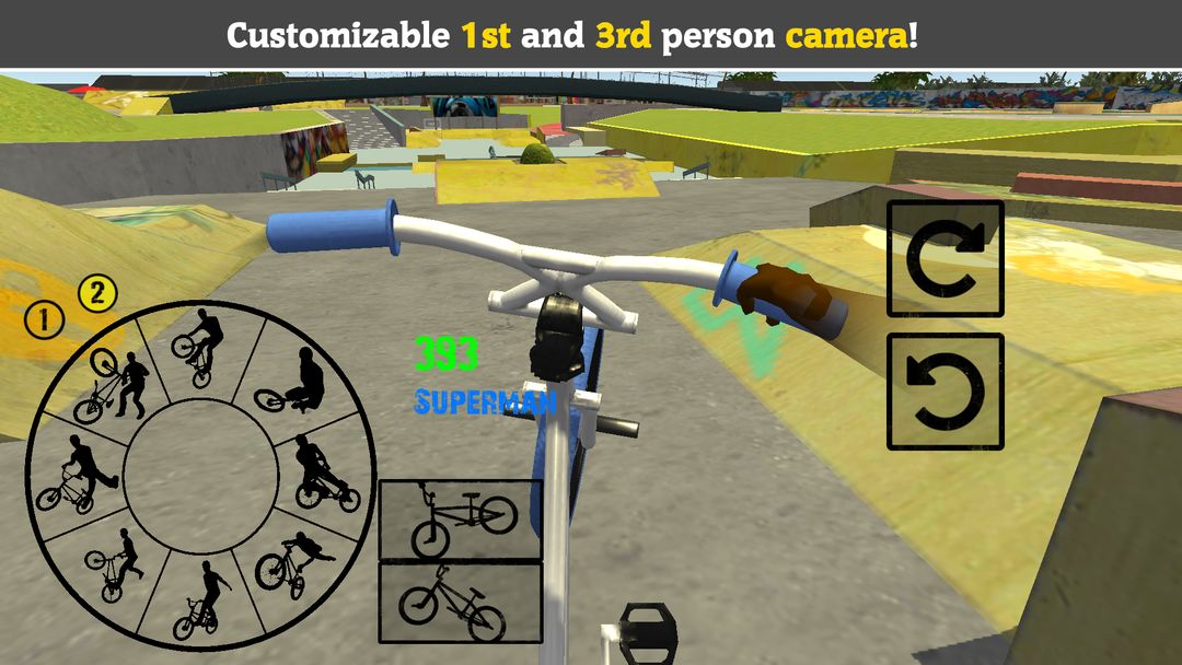 BMX FE3D 2 screenshot game
