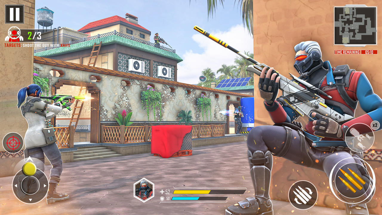 Screenshot 1 of Commando Shooting 3D Gun Games 1.6