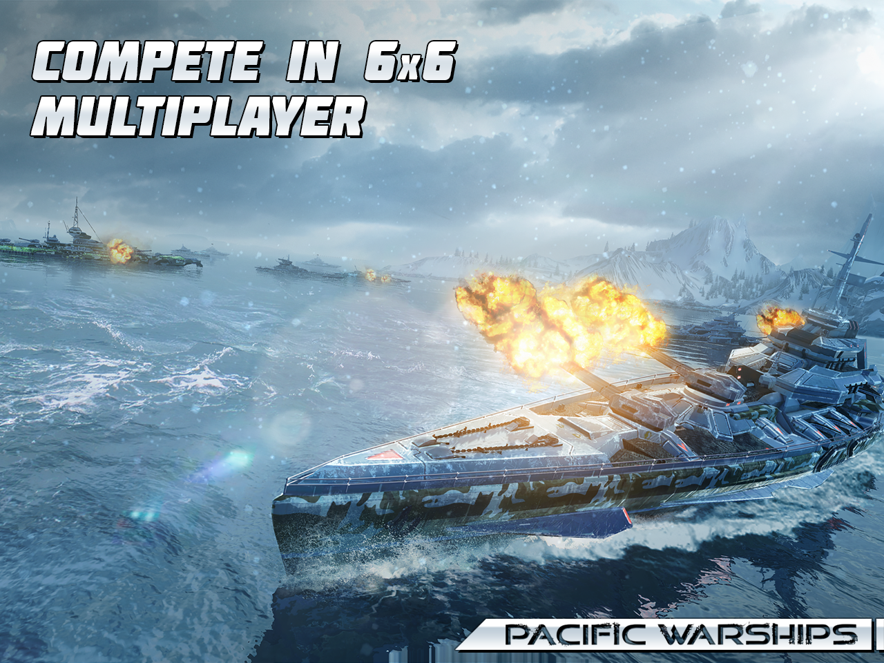 Pacific Warships: Naval PvP Game Screenshot