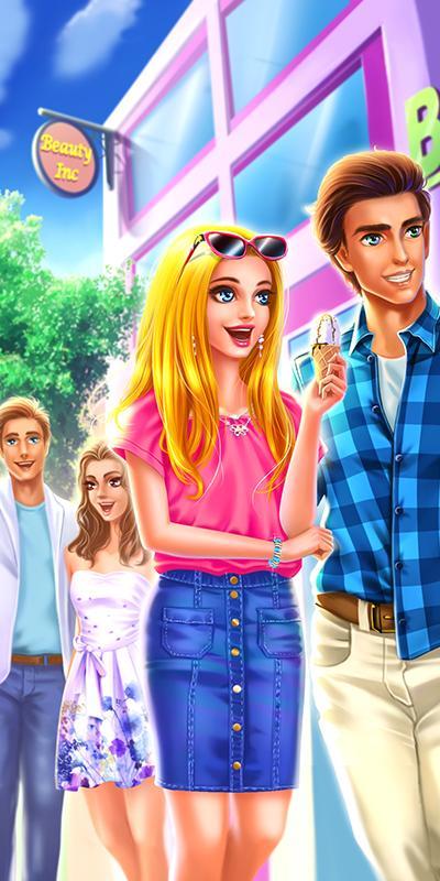 Captura de Tela do Jogo My Love Story: Double Date