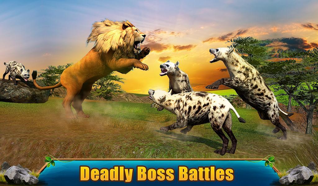 Ultimate Lion Adventure 3D screenshot game