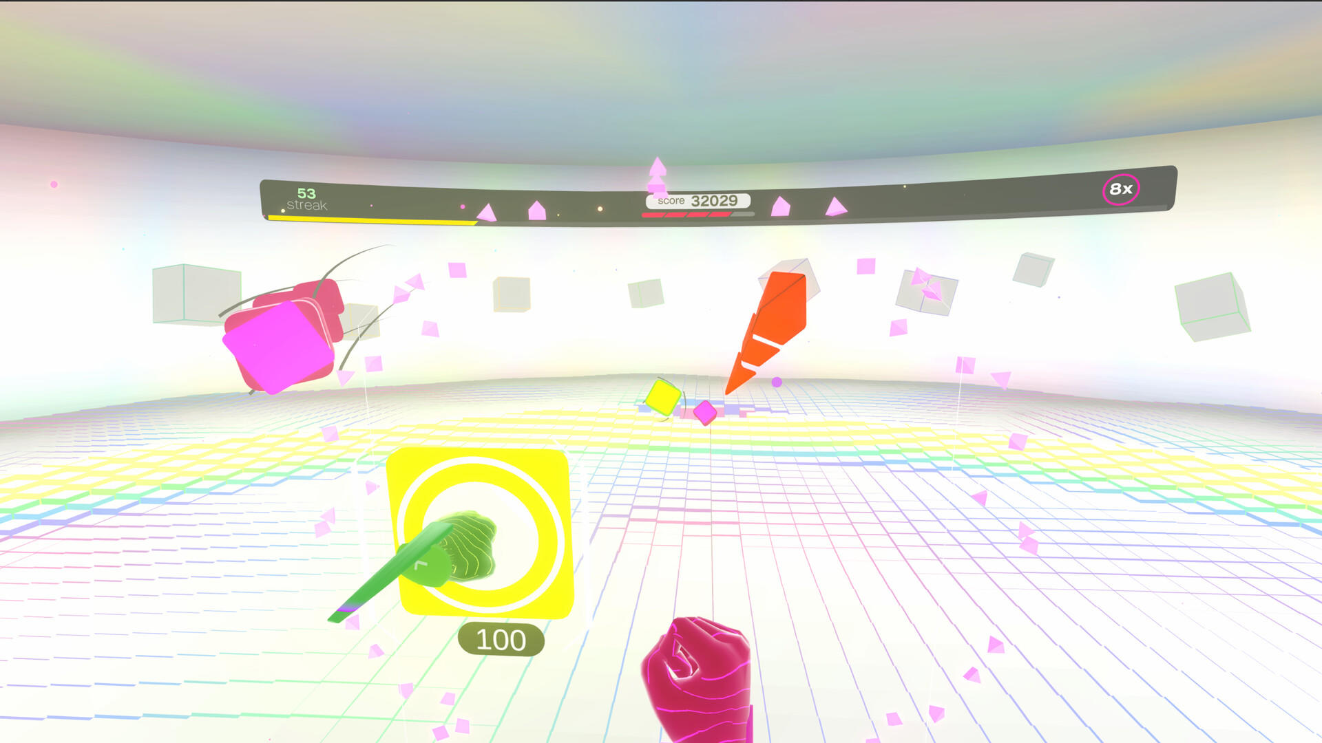 Screenshot of Beat the Beats VR