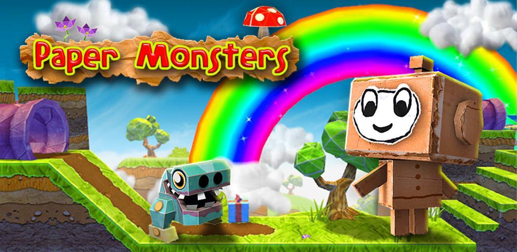 Banner of Paper Monsters juego de plataformas en 3d 1