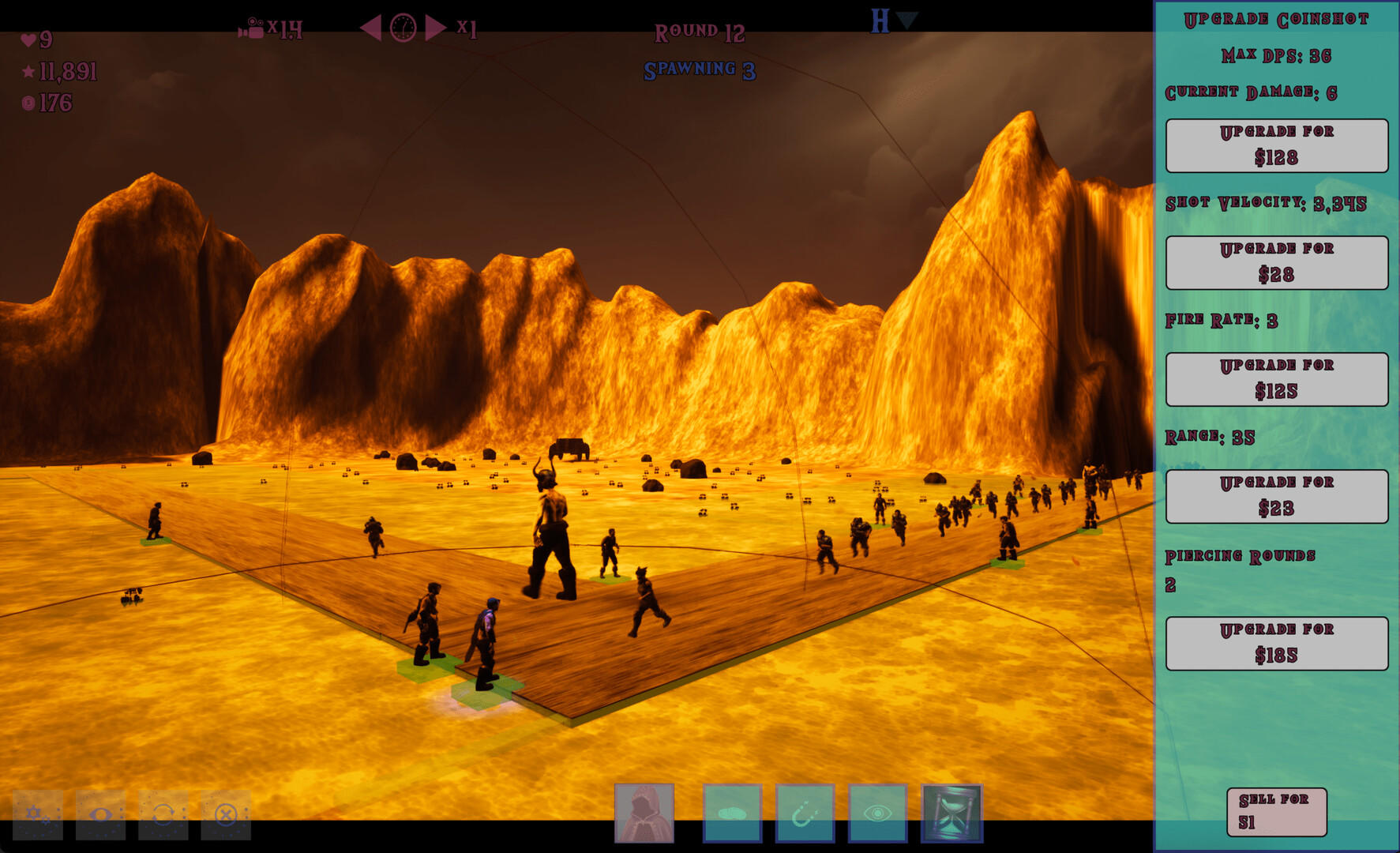 Screenshot 1 of Tower Defense 3D ပေါင်းစပ်မှု 