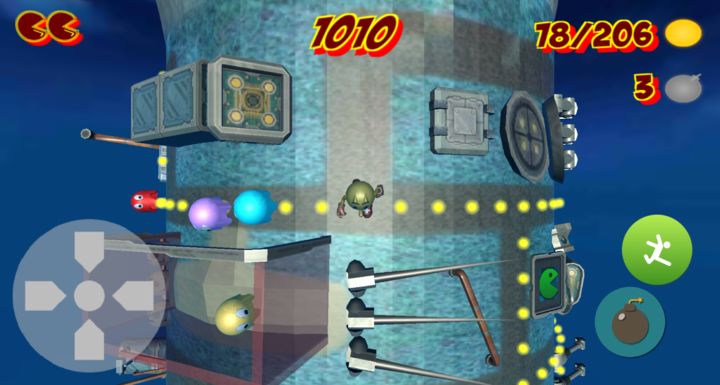 Screenshot 1 of Pacman 3D 1.6
