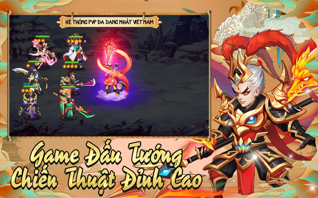 Thiên Long Tam Quốc - Danh tướng truyền kỳ 3Q ภาพหน้าจอเกม