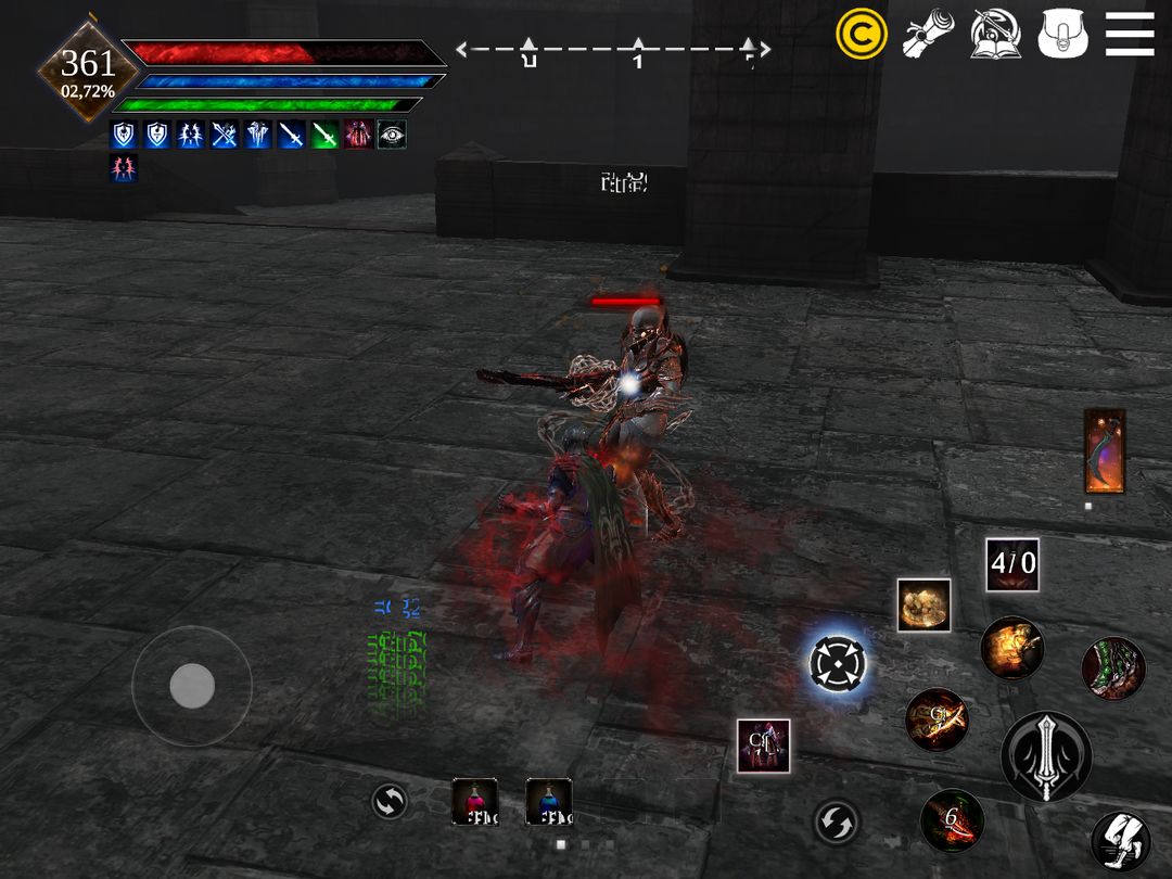 Screenshot of WR: Legend Of Abyss RPG