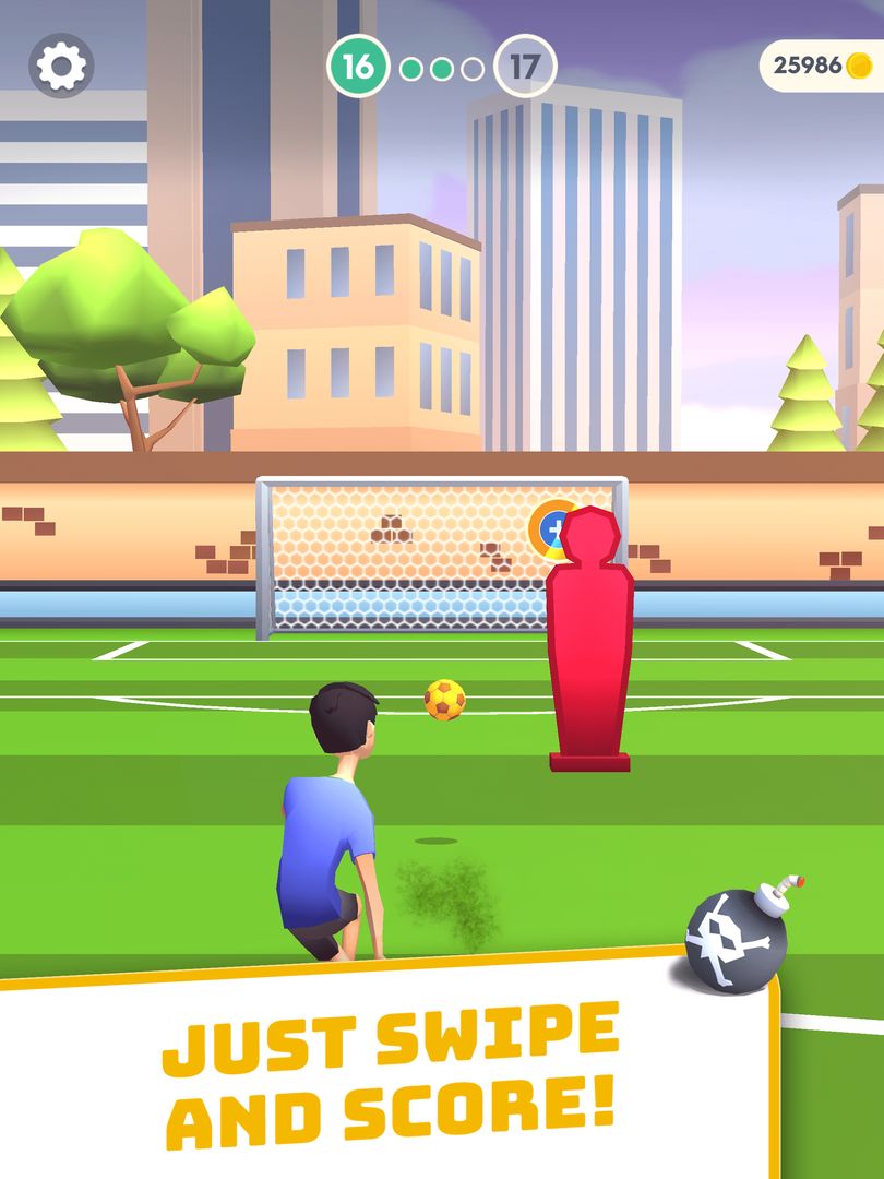 Flick Goal! screenshot game