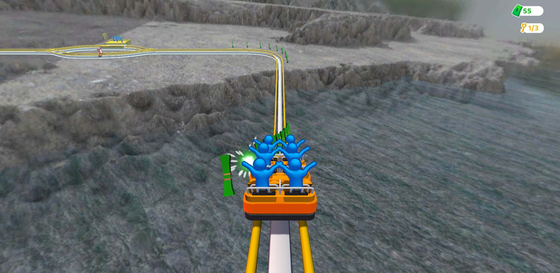 Thrill Ride Game Screenshot