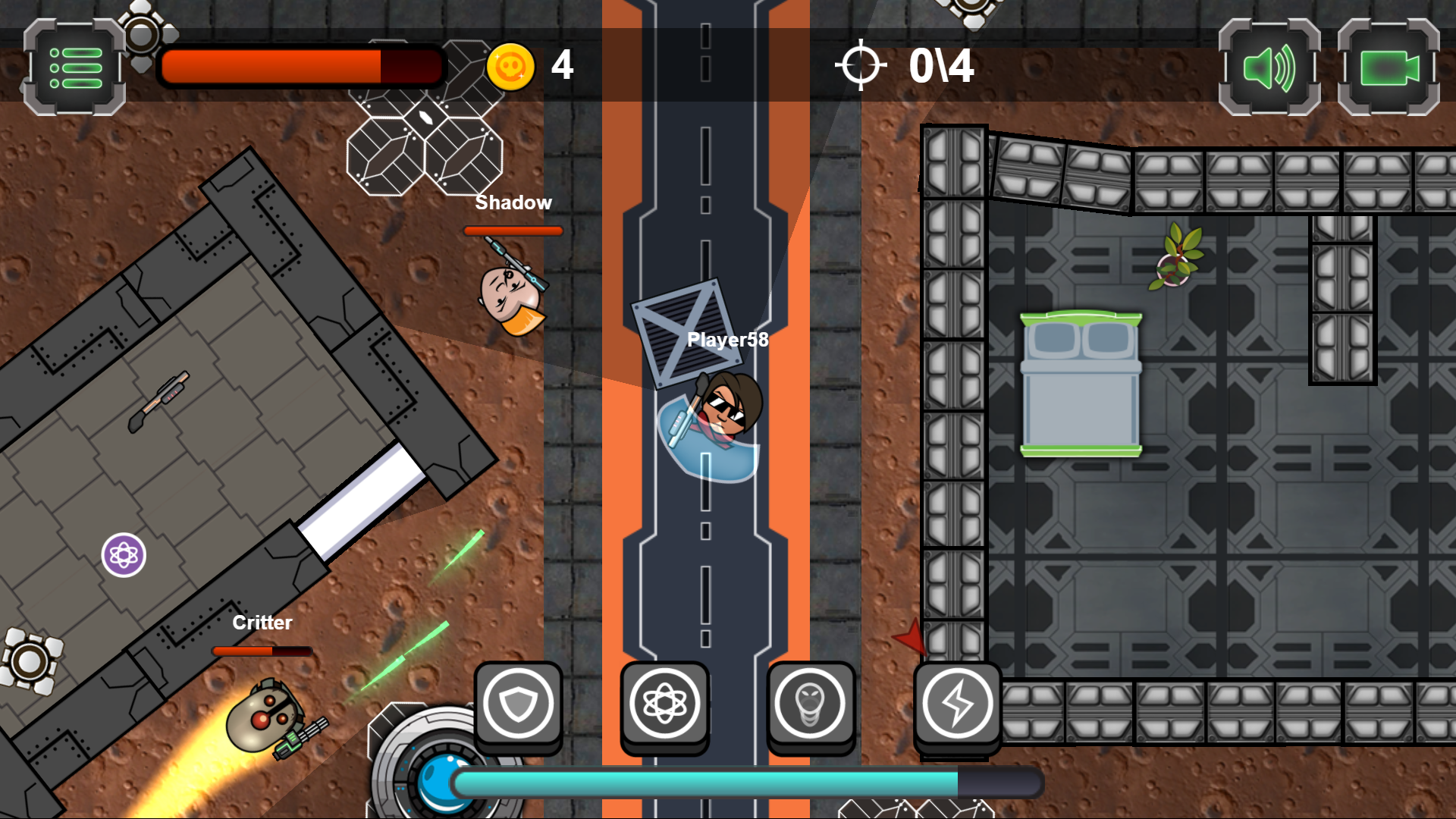 Screenshot of Mini Nova Shooters