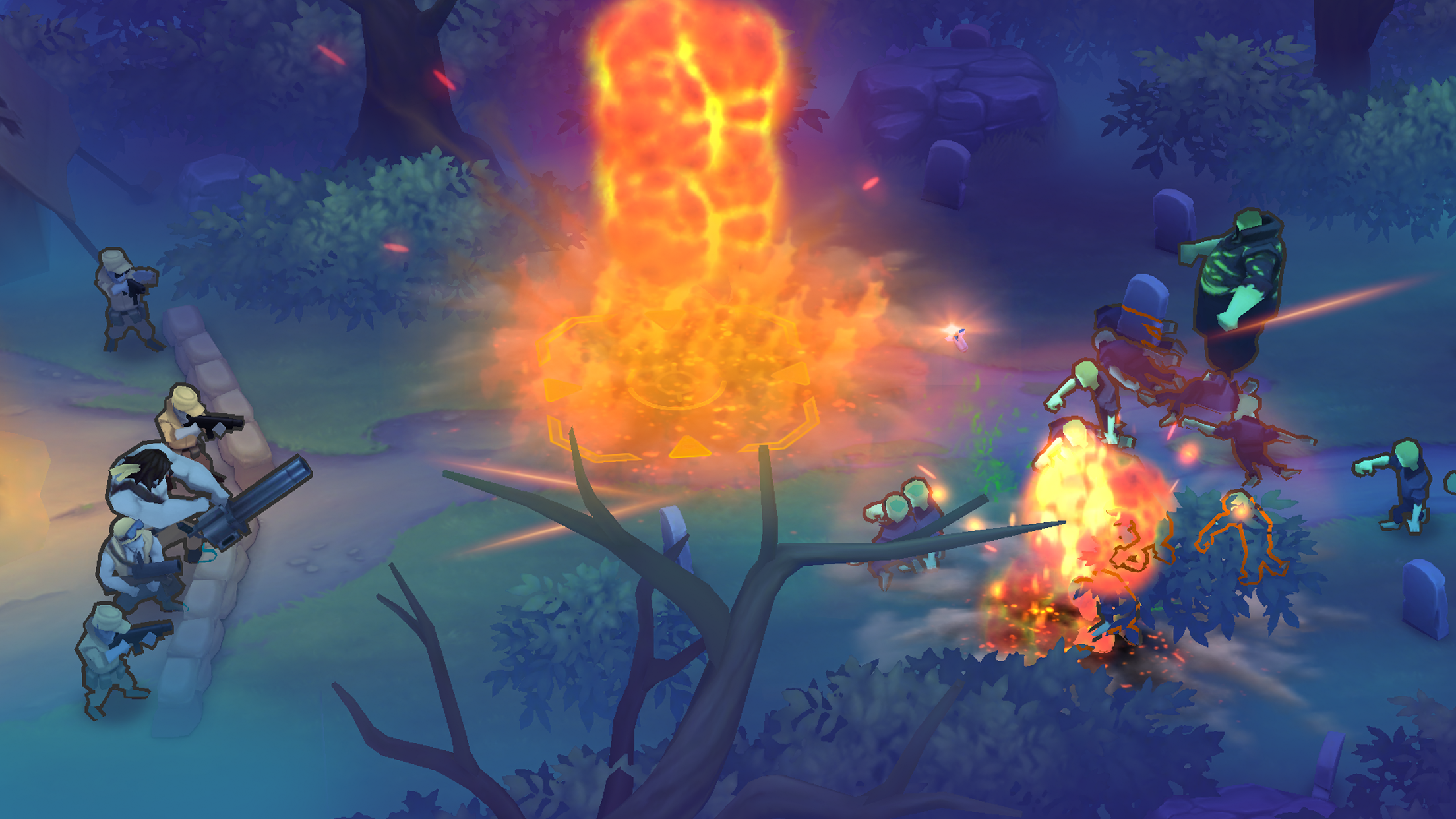 GUNS UP ! Mobile 戰爭策略 遊戲截圖