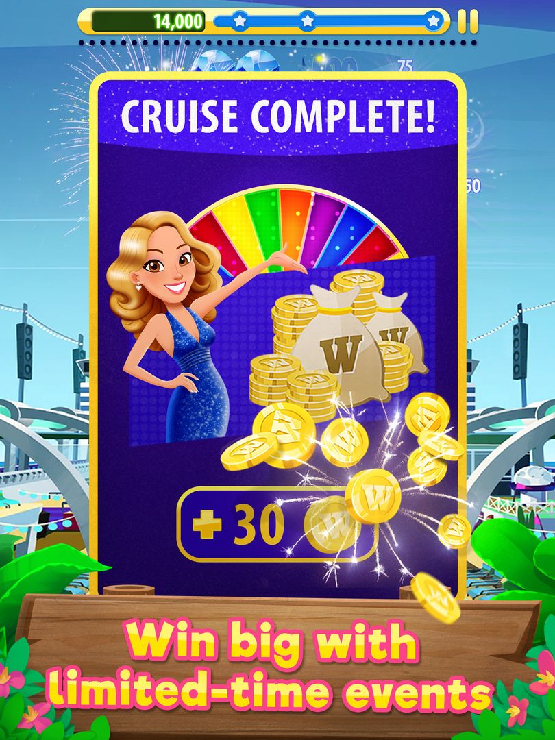 Wheel of Fortune PUZZLE POP 게임 스크린 샷