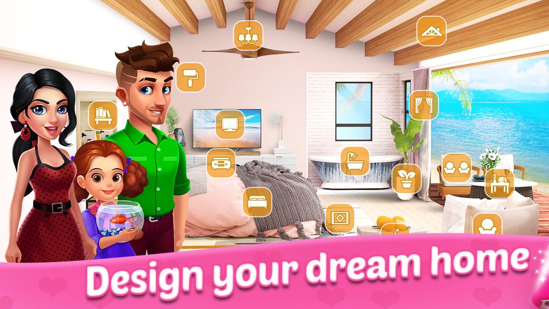 Merge Dream - Home design ภาพหน้าจอเกม