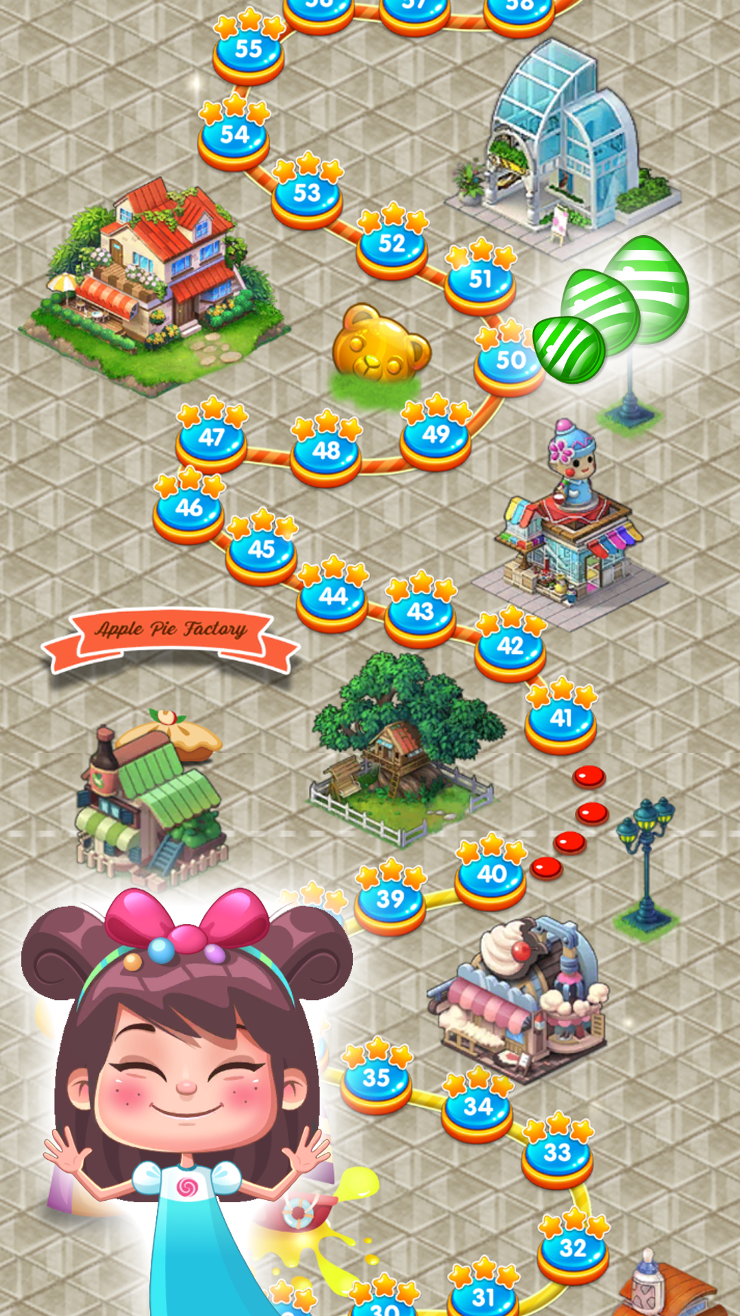 Candy City Tour Game Screenshot