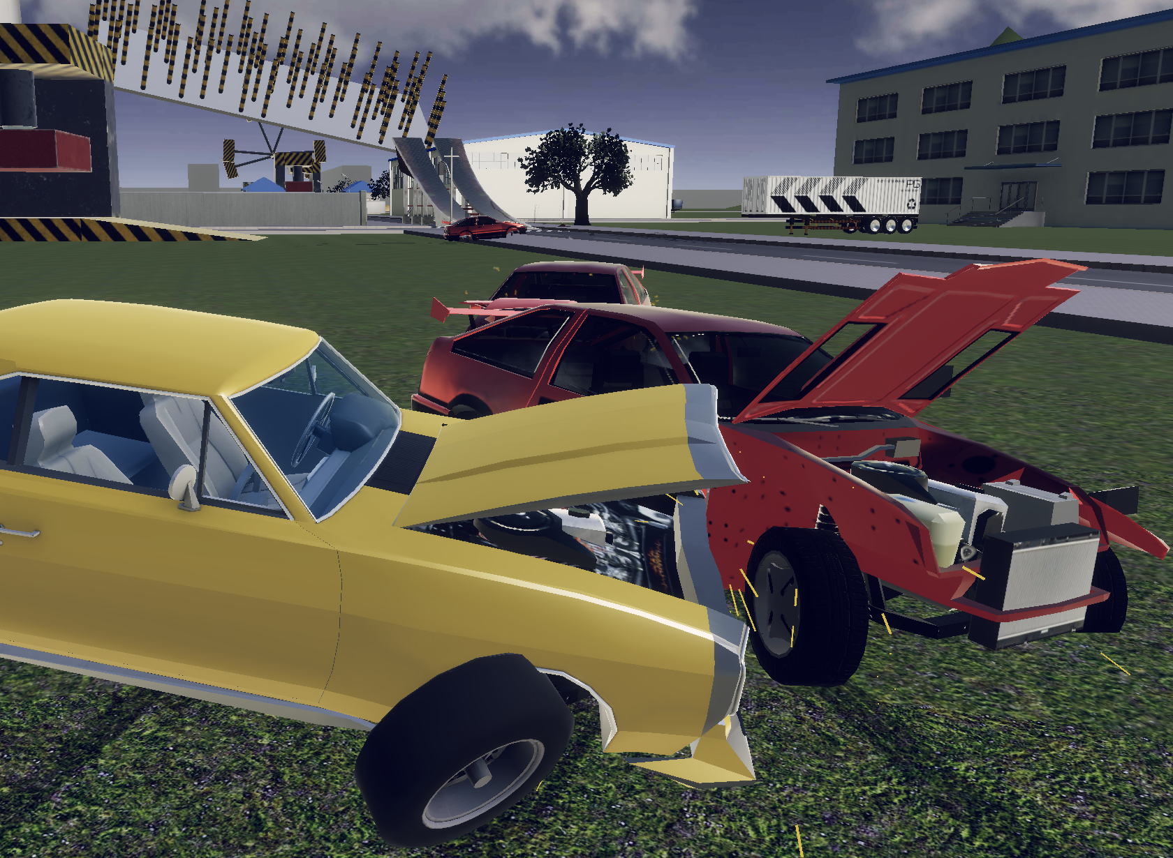 Crash Car Driving 2023 Game Screenshot