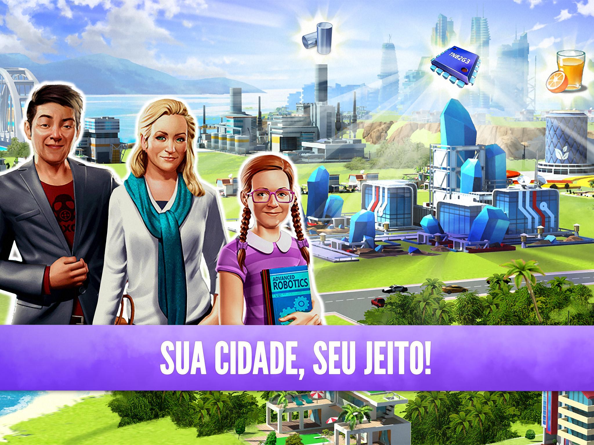 Captura de Tela do Jogo Little Big City 2