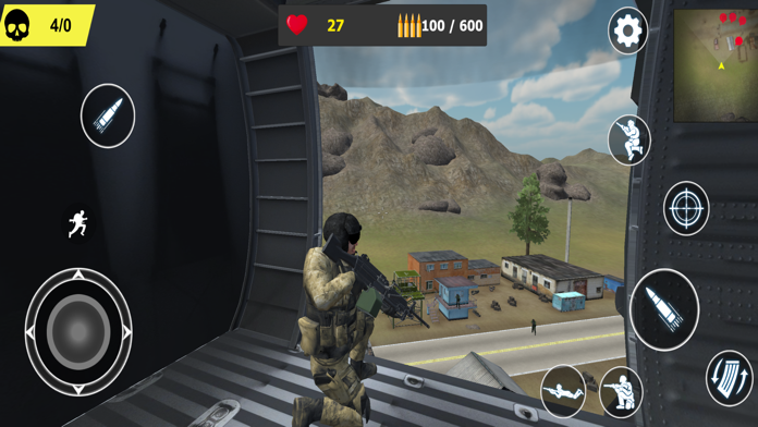 Soldier and Tank Game Game Screenshot