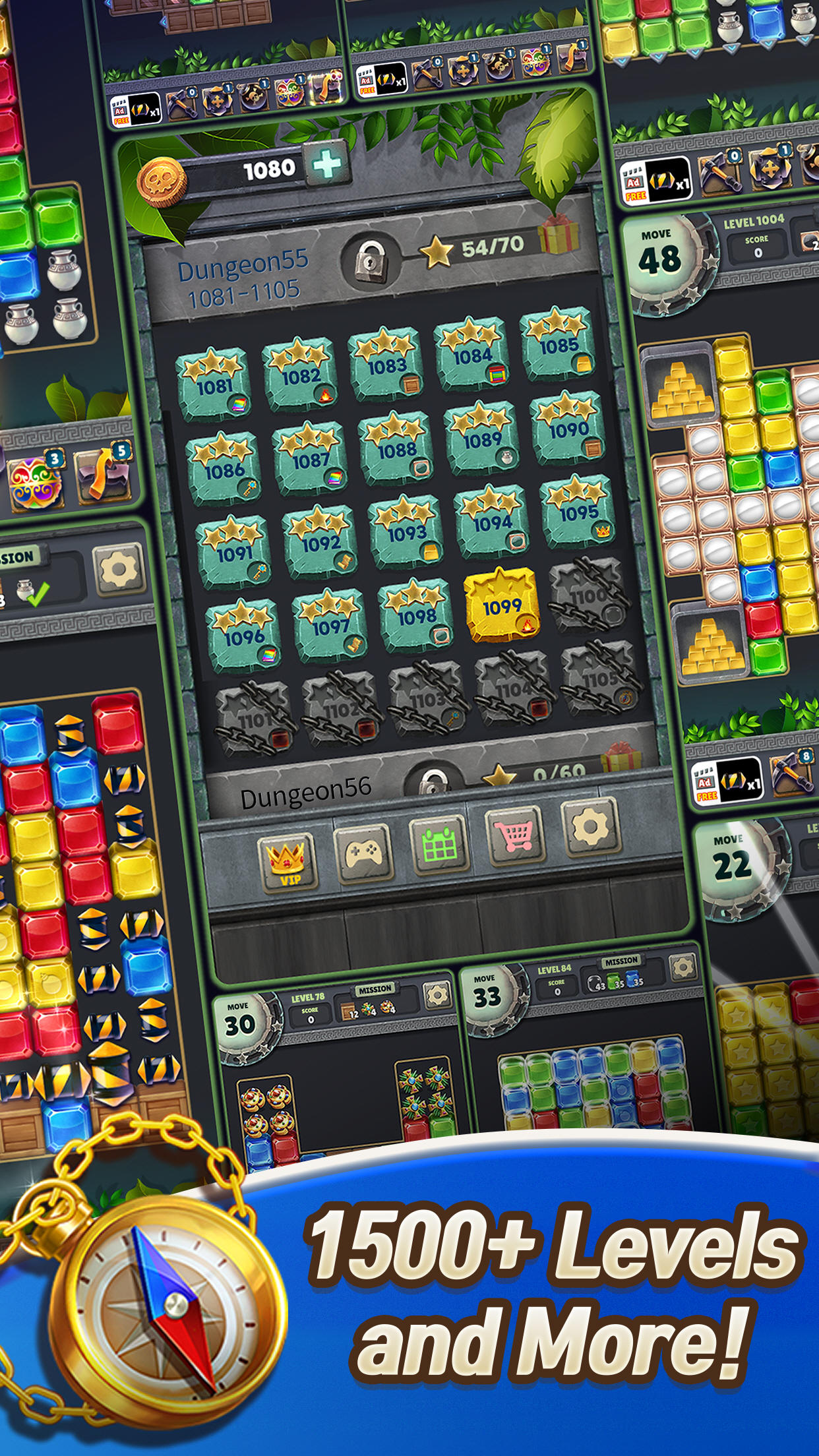 Jewel Blast : Temple Game Screenshot