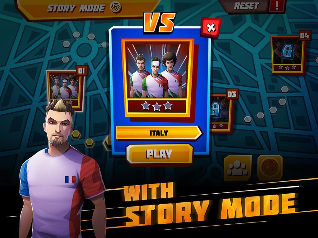 Roll Spike Sepak Takraw screenshot game