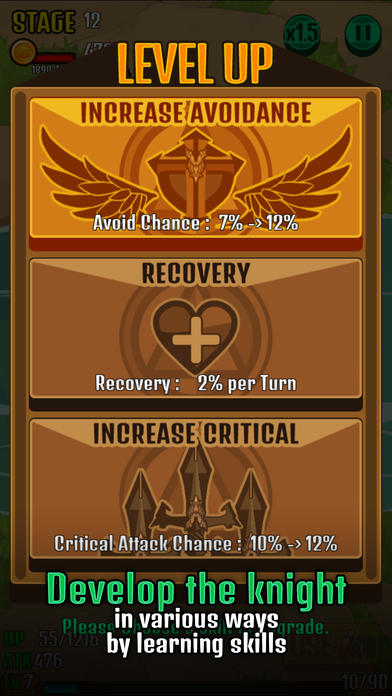 Amidakuji Knight Game Screenshot