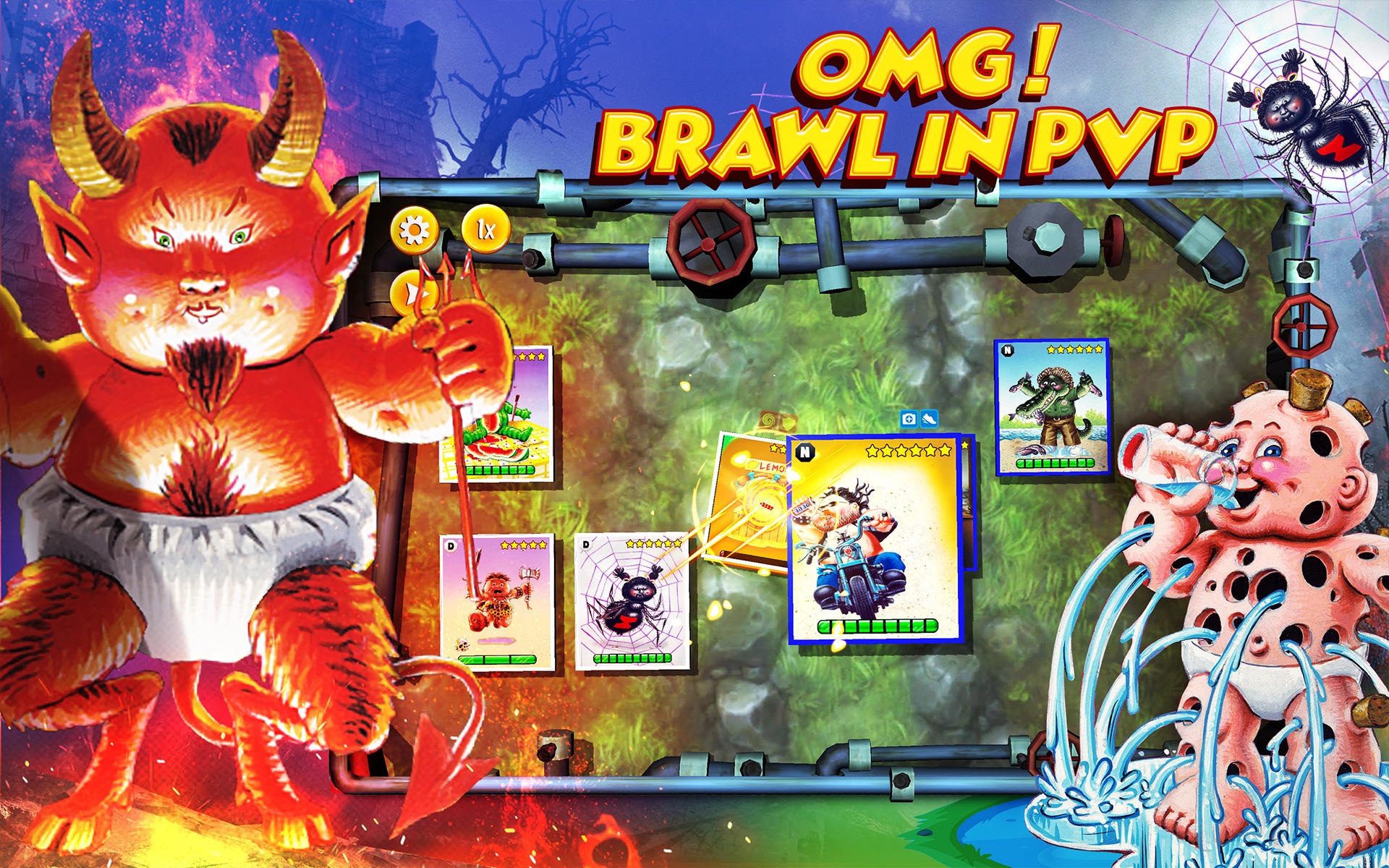 Garbage Pail Kids : The Game Game Screenshot