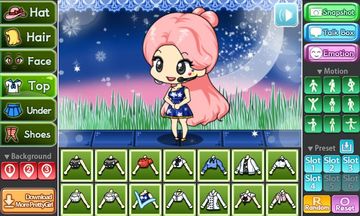 Moon Night Pretty Girl ゲームのスクリーンショット