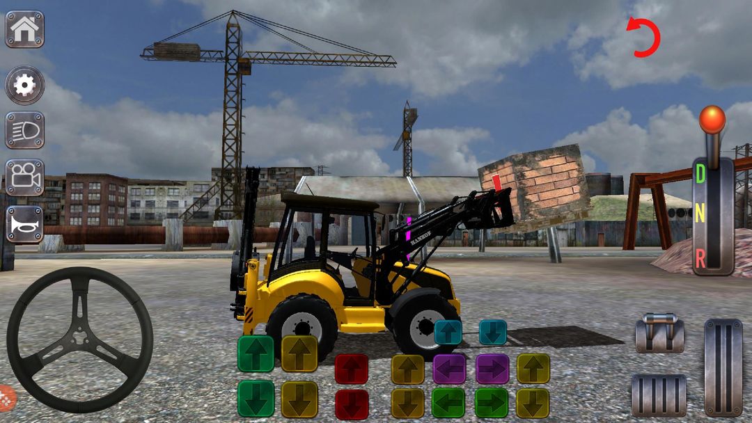 Excavator Simulator Backhoe Loader - Dozer Oyunu 게임 스크린 샷