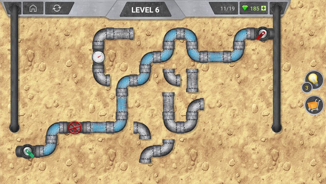 Screenshot of Plumber Pipe: Connect Pipeline