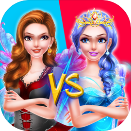 Fairy Princess Dressup VS Witch Makeup