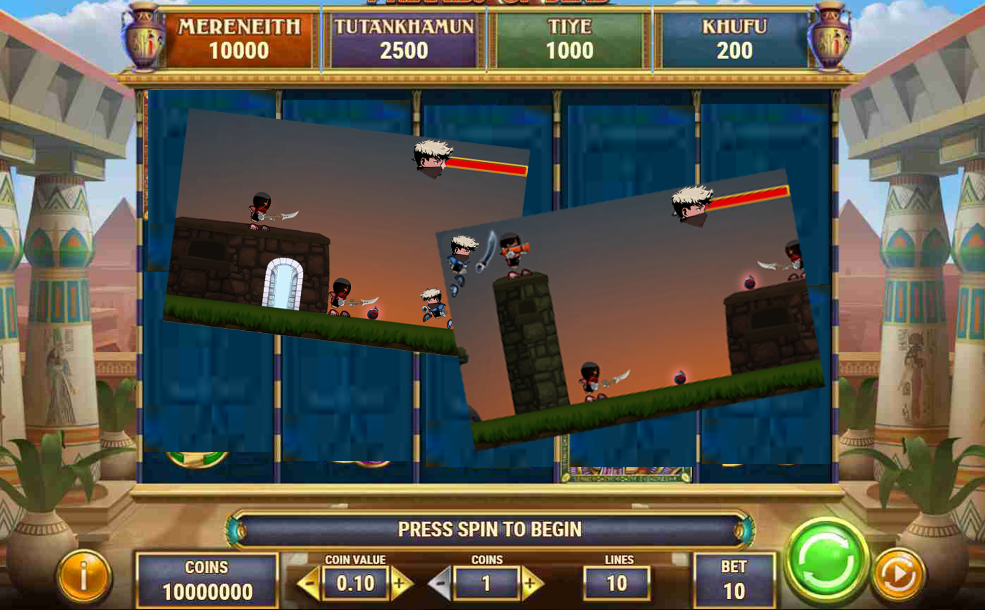 Book of Dead: Coin Quest Game Screenshot