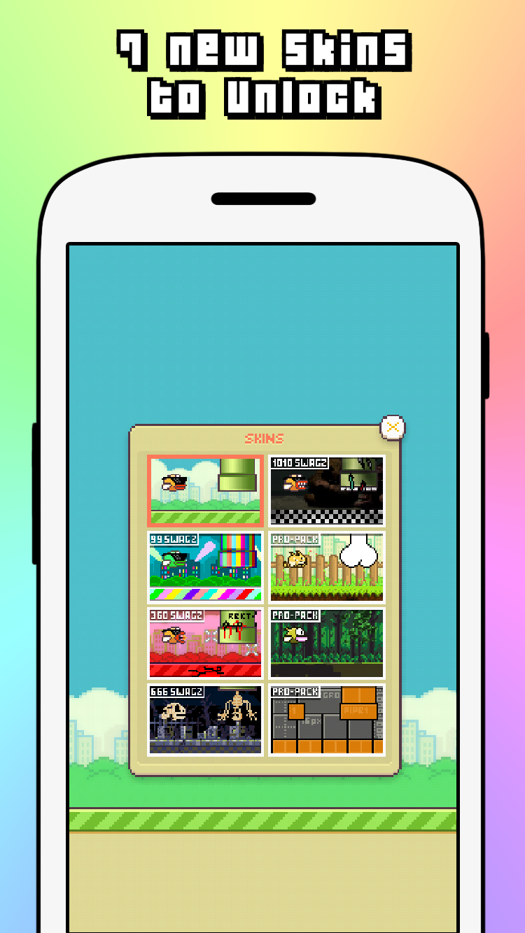 Noscope Flappy - MLG Parody Game Screenshot