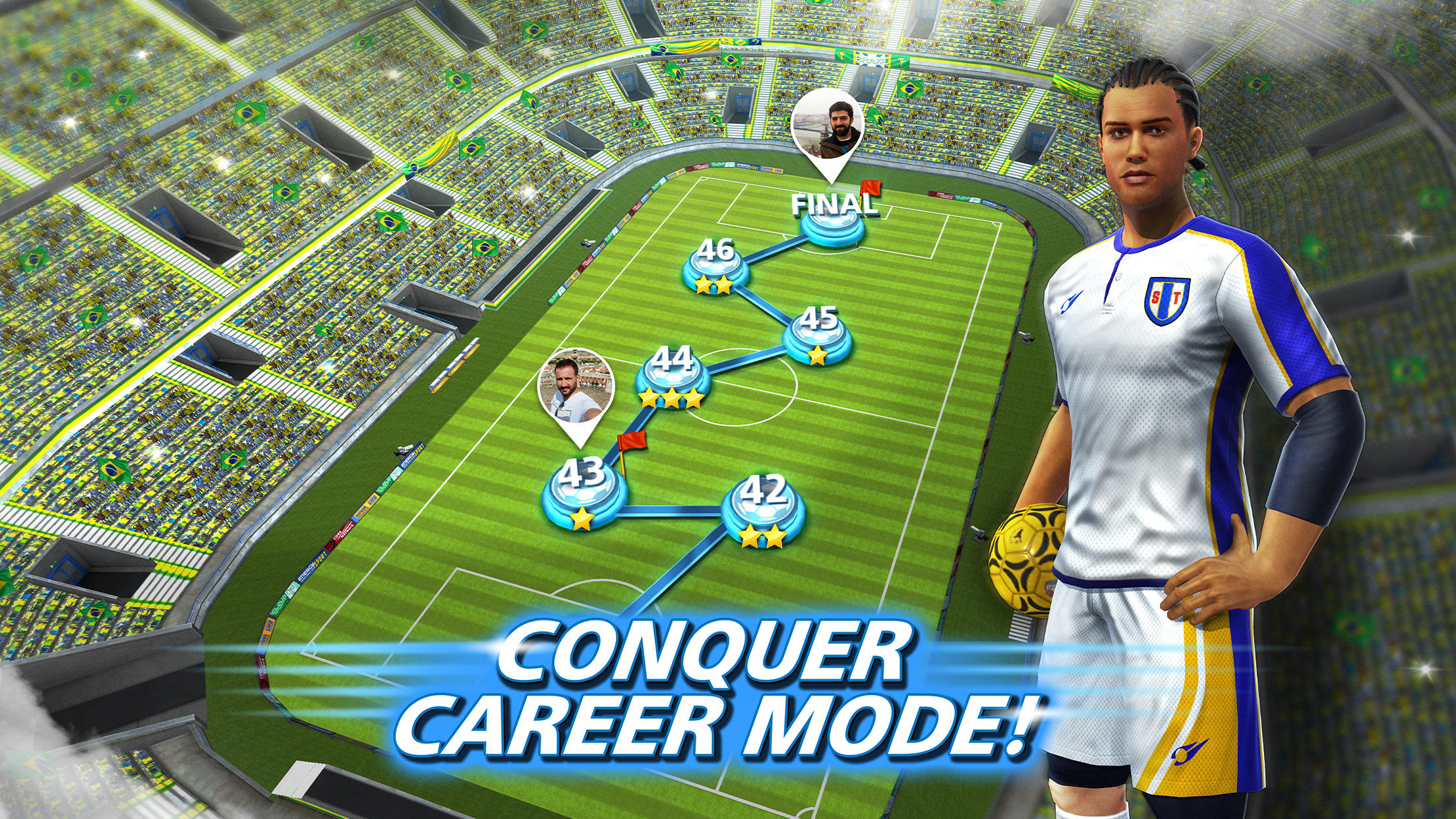 Football Strike: Online Soccer Game Screenshot